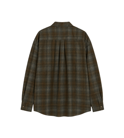 Borrowed Shirt More Check Print