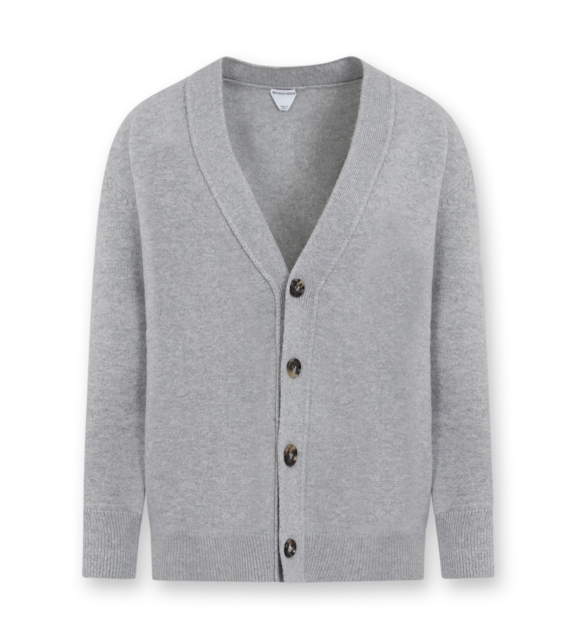 Cashmere Cardigan Light Grey