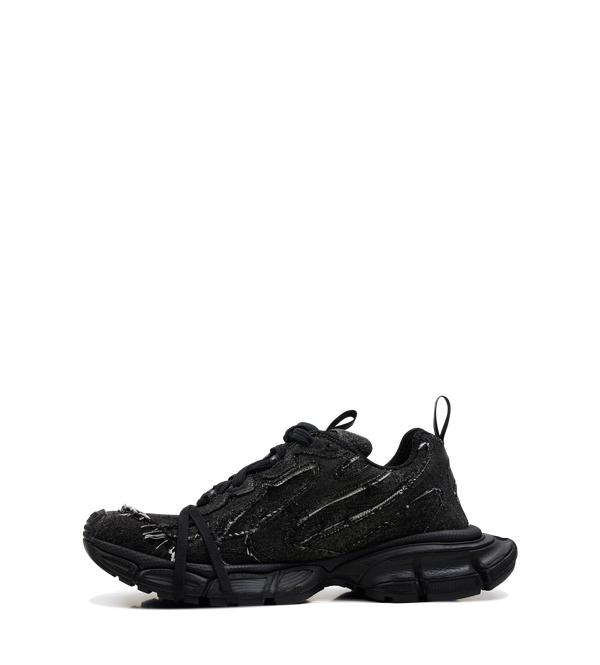 Balenciaga 3XL Embossed Sneakers in Black