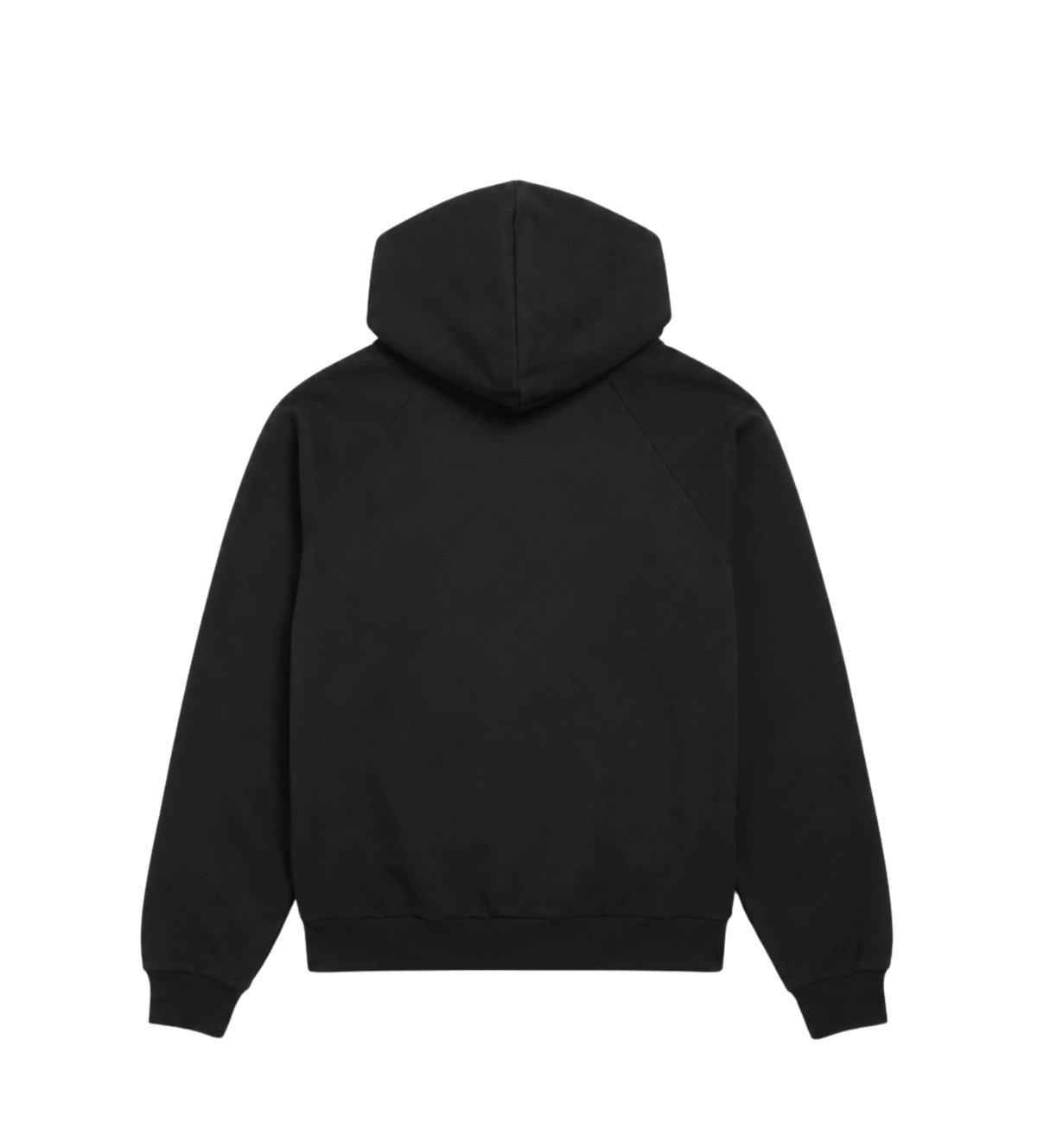 The Door Oversized Zip-Up Hoodie Black