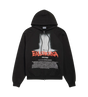 The Door Oversized Zip-Up Hoodie Black