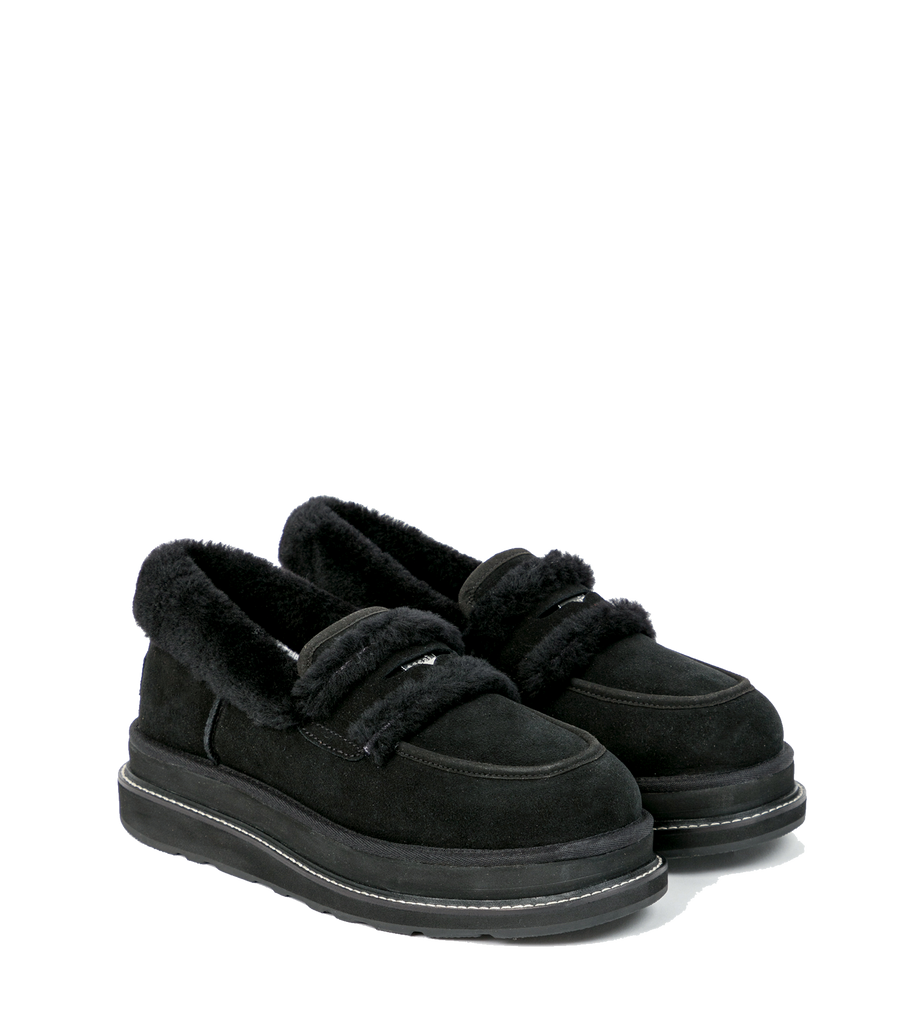 UGG x Sacai Loafer in Black