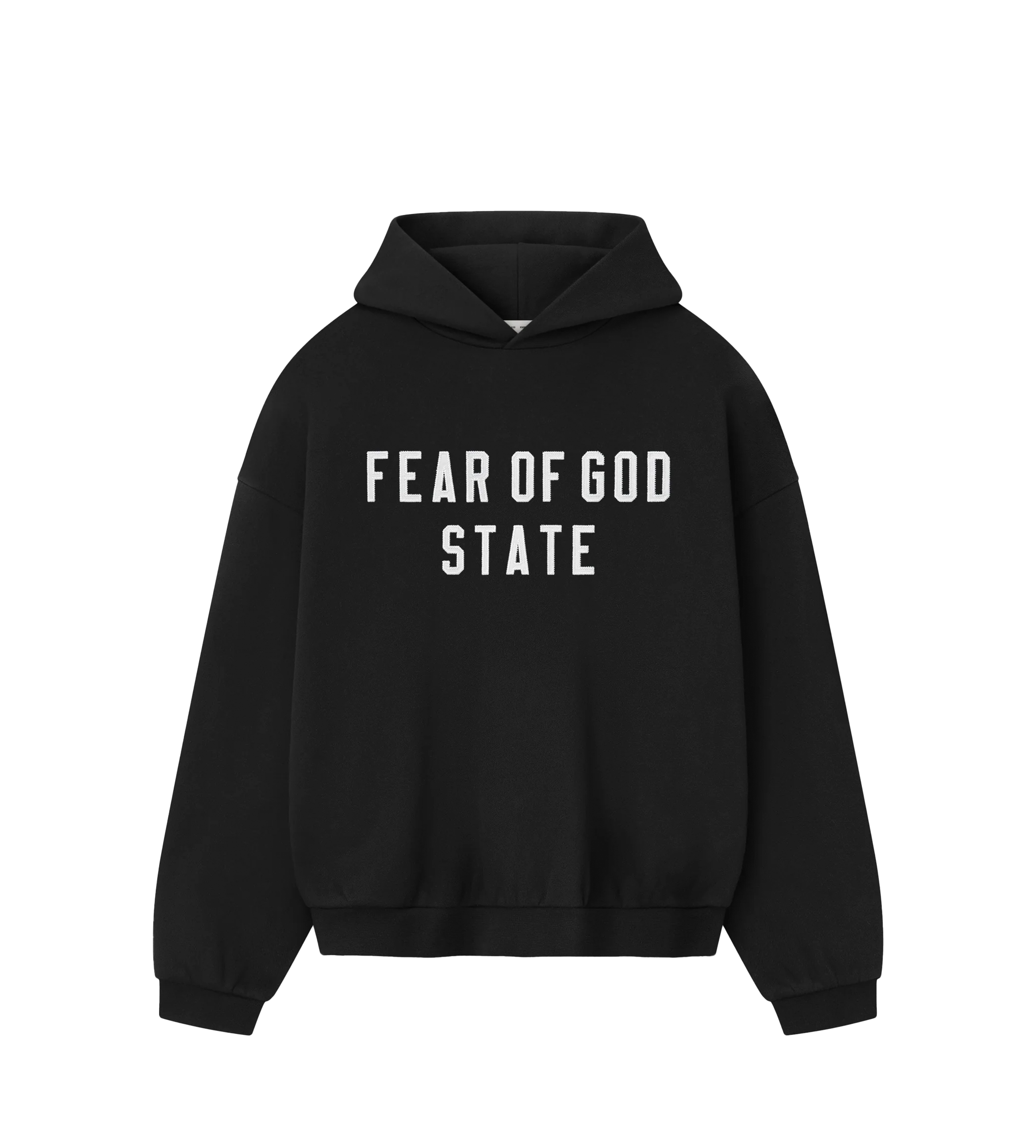 Fear of God ESSENTIALS 90’s Fit Hoodie in Jet Black