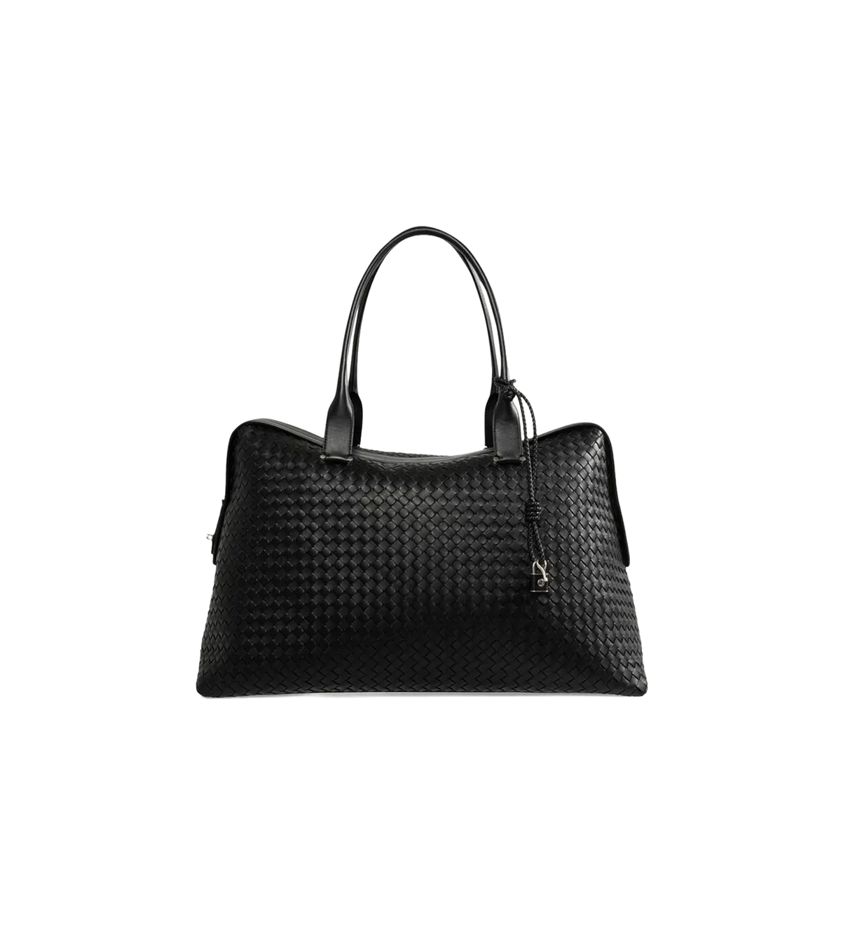 Small Weekender Bag Black/Silver
