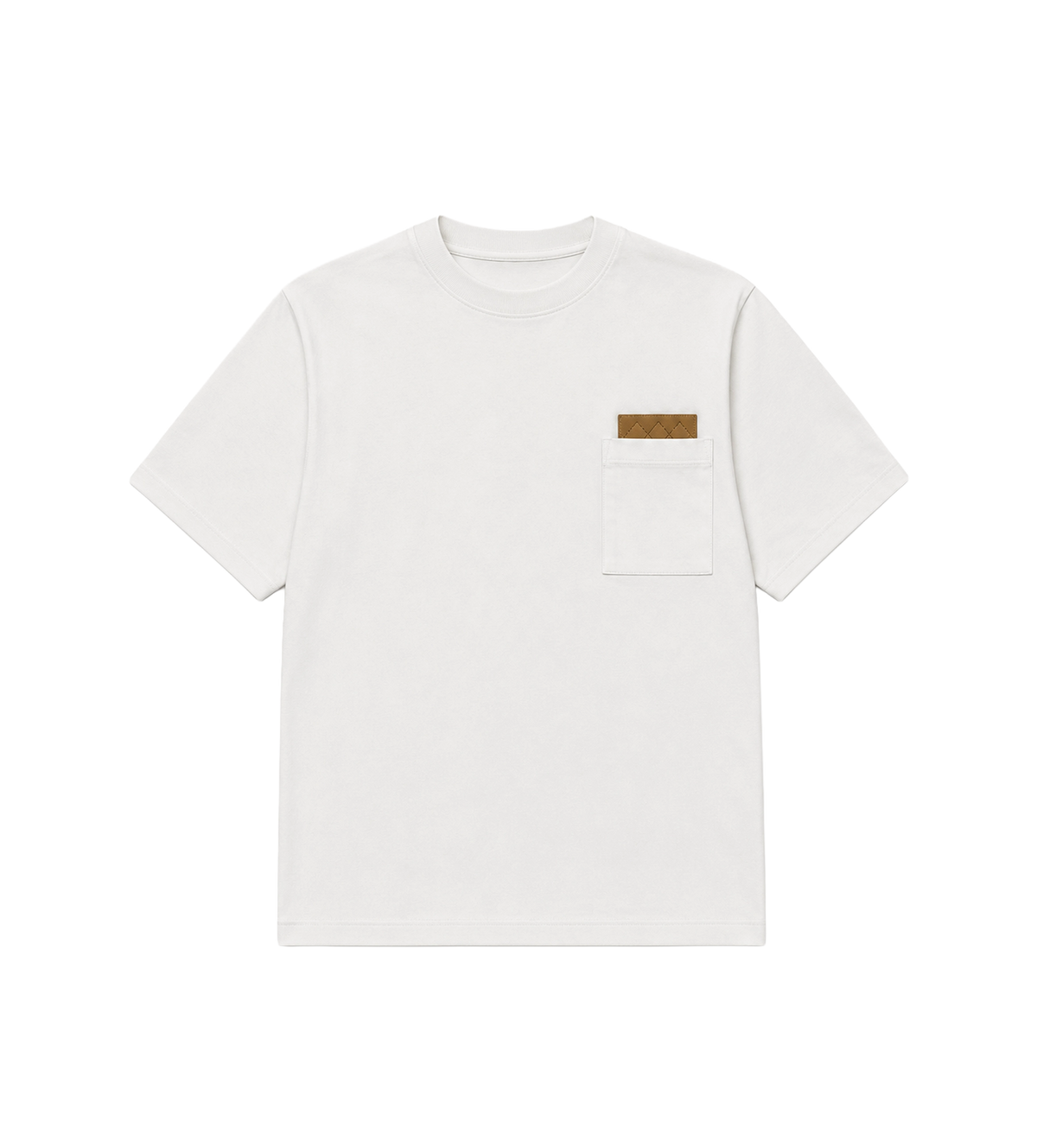 Pima Cotton Jersey T-Shirt White
