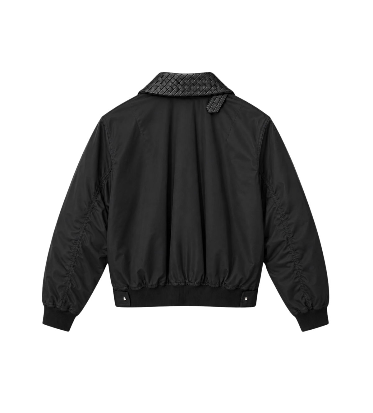Nylon Cotton Tech Twill Blouson Black