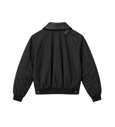 Nylon Cotton Tech Twill Blouson Black