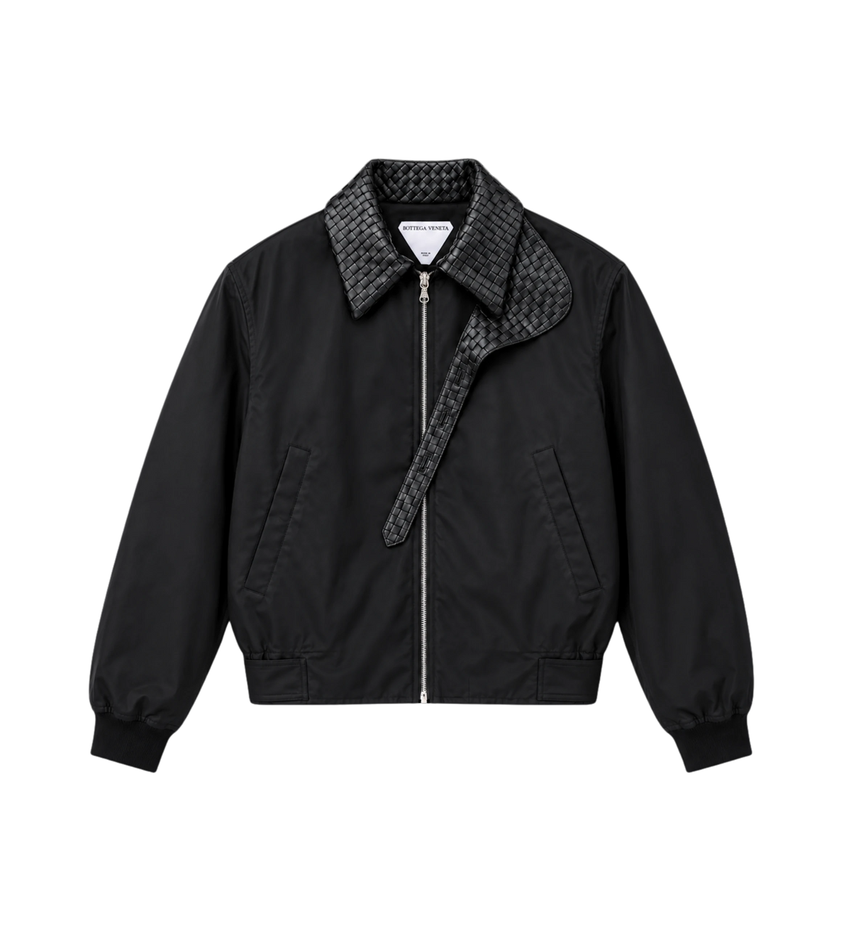 Nylon Cotton Tech Twill Blouson Black