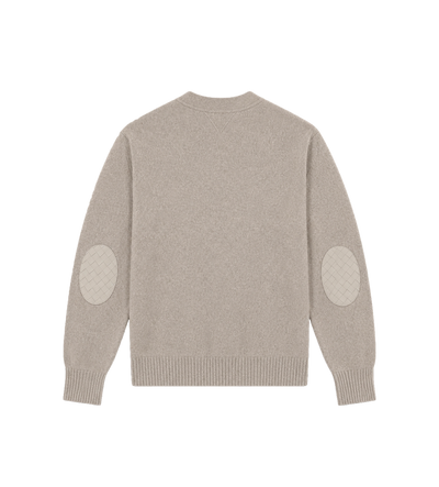 Bottega Veneta Vest van kasjmiermix in Greige Melange