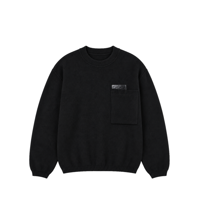Bottega Veneta Double Wool Cashmere Sweater Black