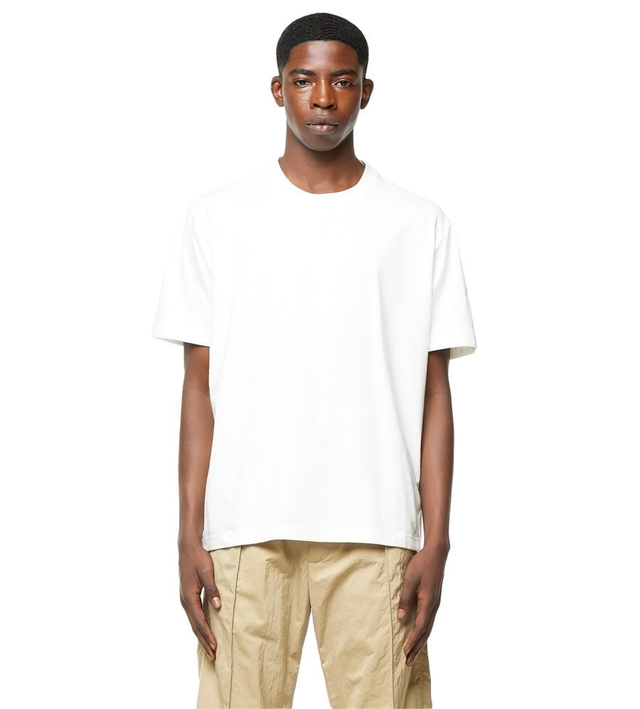 Light Cotton T-shirt Chalk