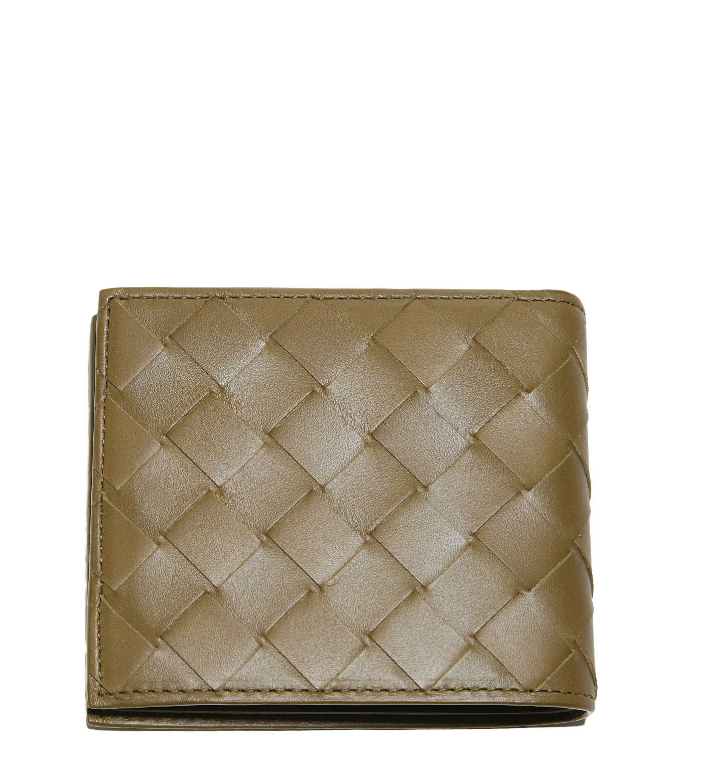 Intrecciato Bi-Fold Wallet Mud