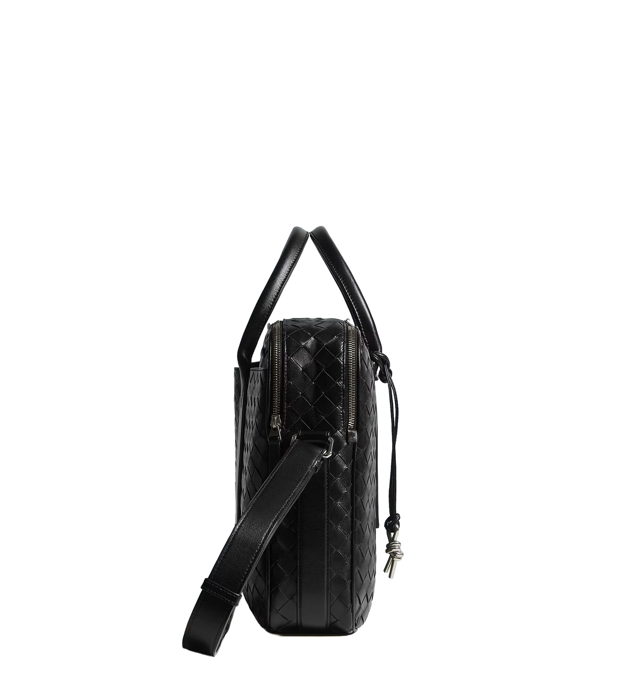 Bottega Veneta Getaway Briefcase in Zwart