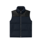 Tech Nylon Gewatteerde Bodywarmer Donkerblauw