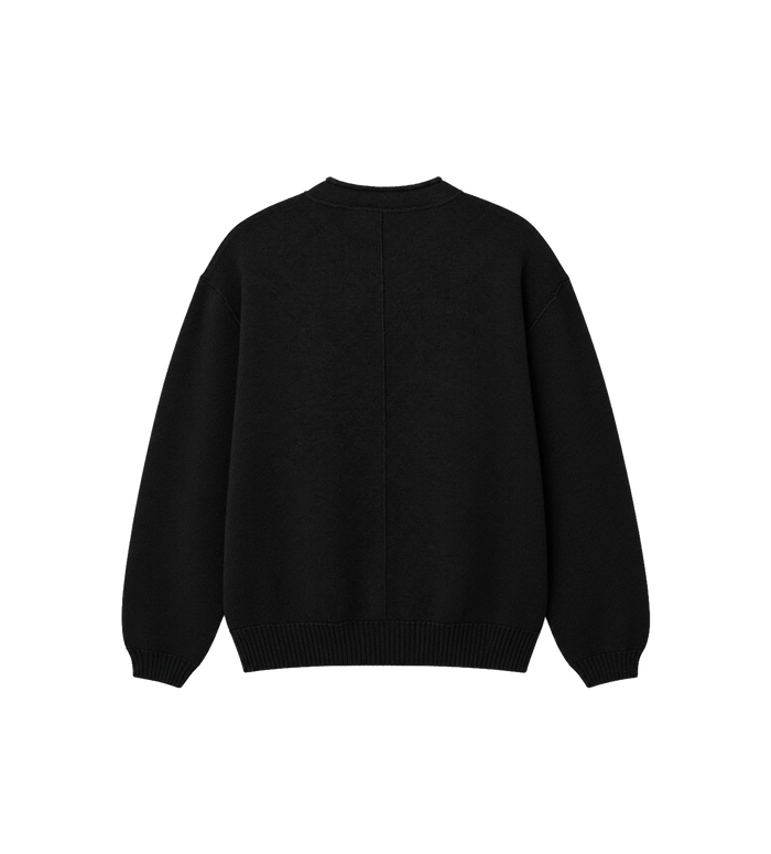 Bottega Veneta Double Wool Cashmere Sweater Black