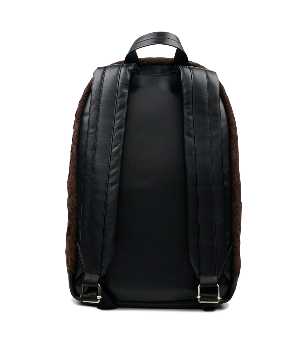 Suede Backpack in Brown