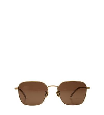 Sunglasses in Gold/Brown