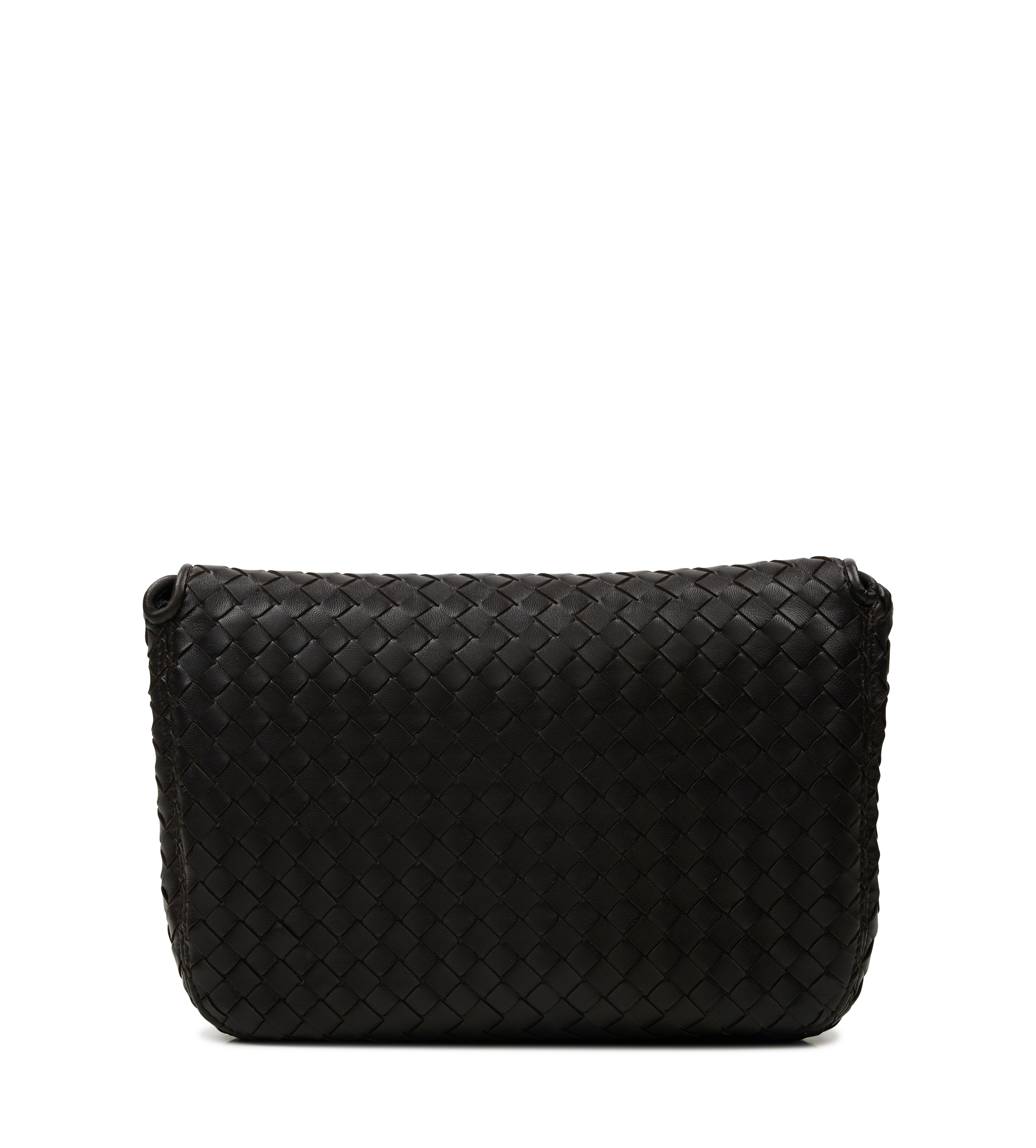 Bottega Veneta Woven Shoulder Bag in Black