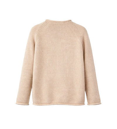 Cashmere Sweater in Linen Melange