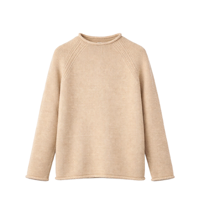Cashmere Sweater in Linen Melange