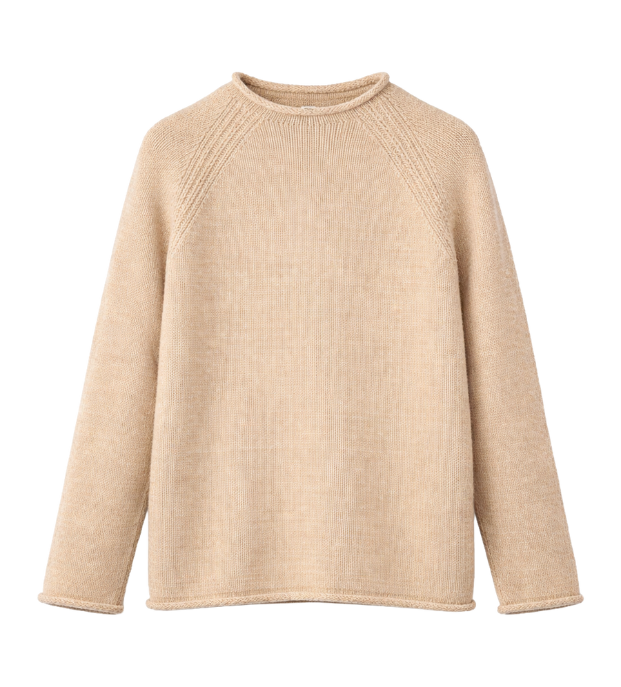 Bottega Veneta Cashmere Sweater in Linen Melange