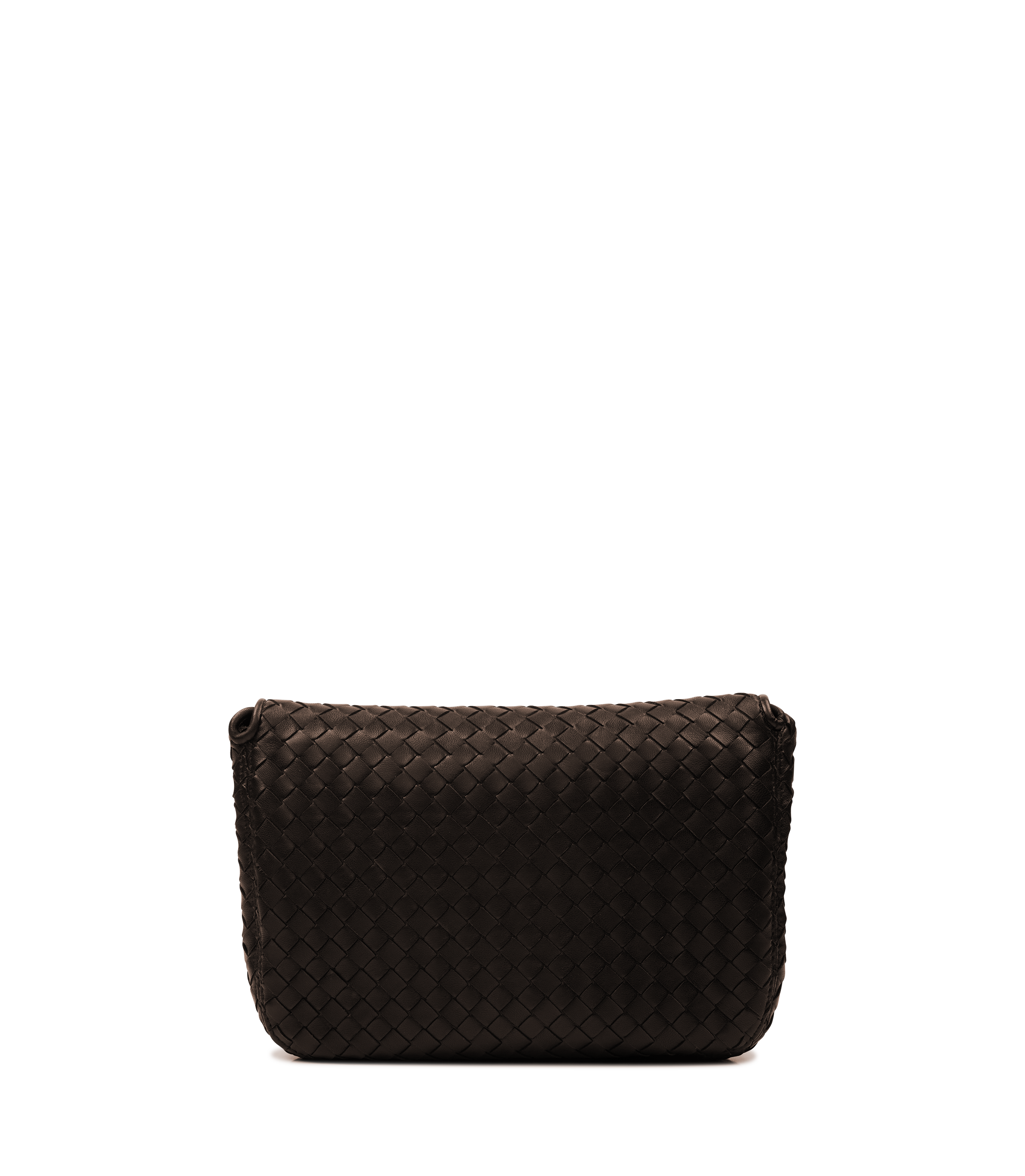 Bottega Veneta Woven Shoulder Bag in Brown