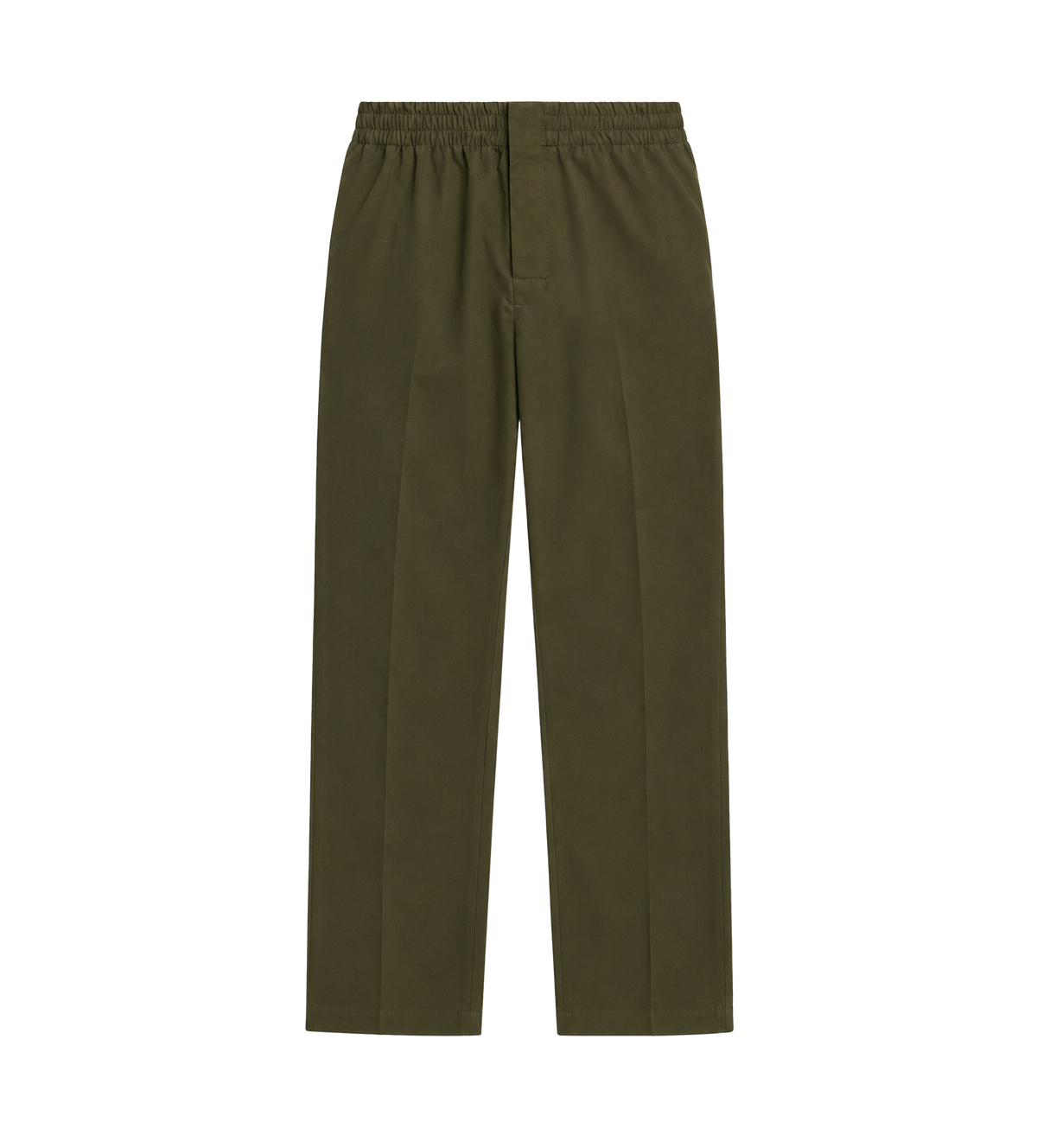 Cotton Twill Trousers Dark Juniper