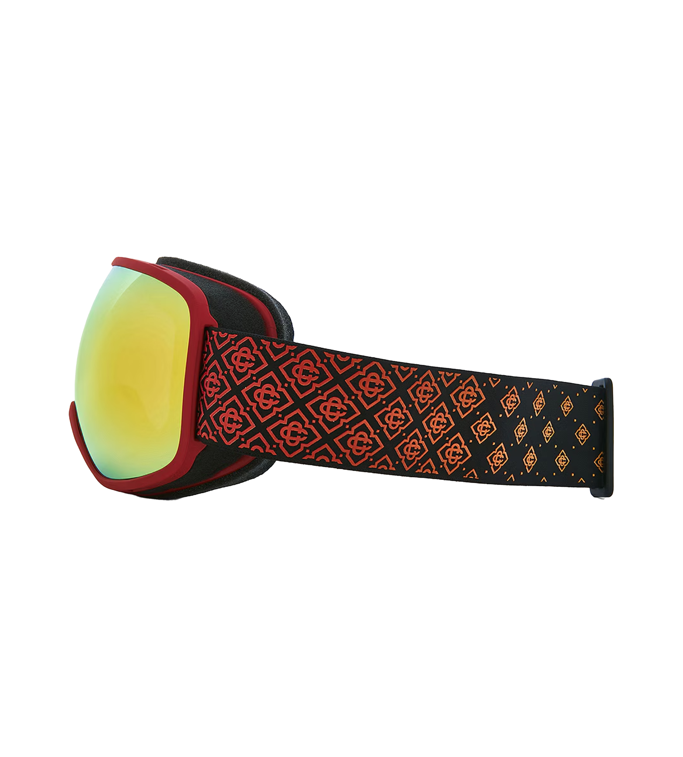 Casablanca Ski Goggles in Red Orange