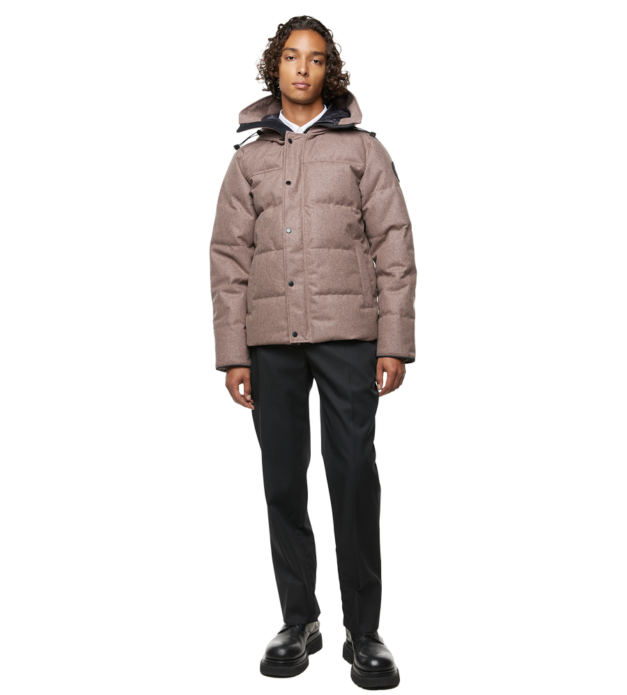 MacMillian Parka Wool Quicksand Melange