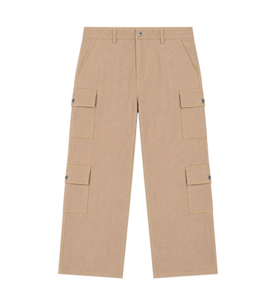 Desert Canvas Denim Jeans Beige
