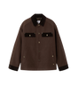 Workwear Safari Jacket in Dark brown