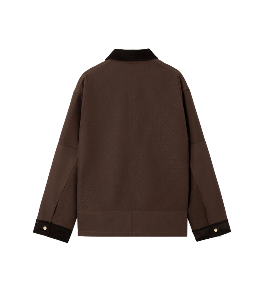 Workwear Safari Jacket in Dark brown
