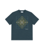Logo Géométrie Sacrée Printed Classic T-Shirt Dark Teal