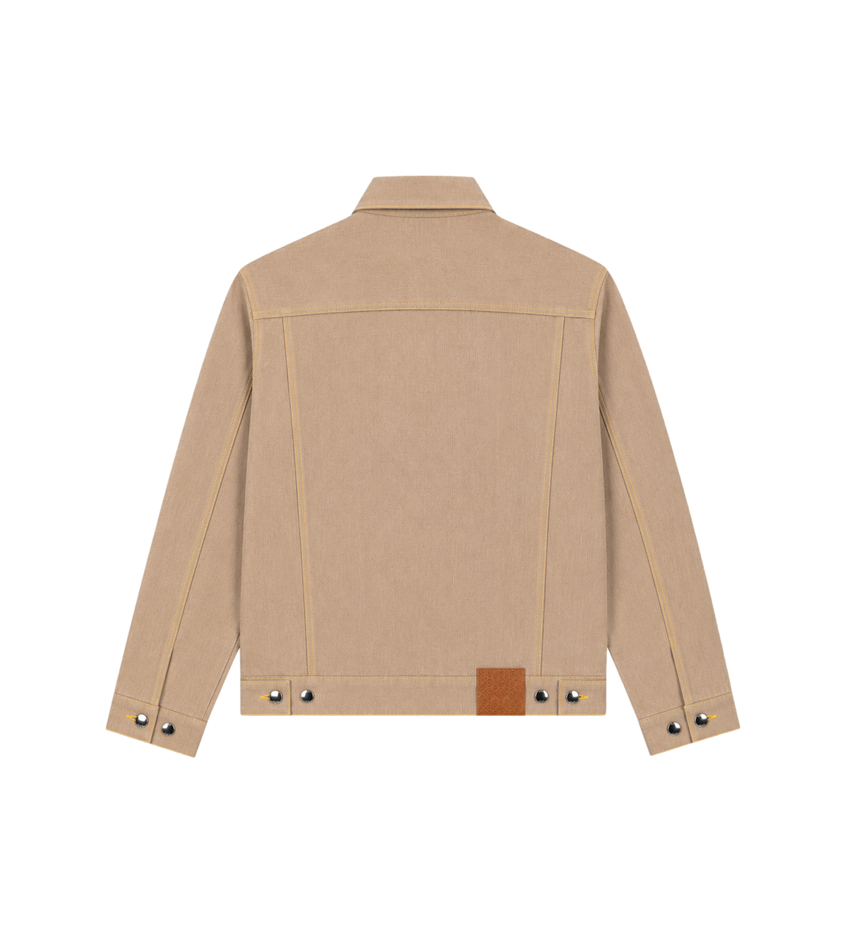 Desert Canvas Denim Jacket Beige