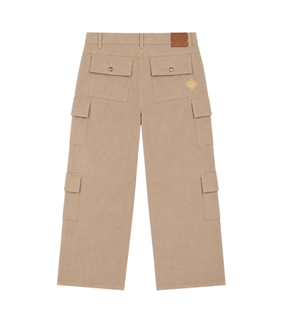 Desert Canvas Denim Jeans Beige