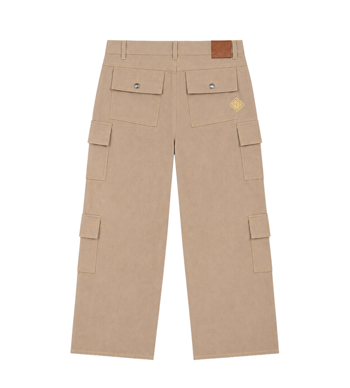 Desert Canvas Denim Jeans Beige