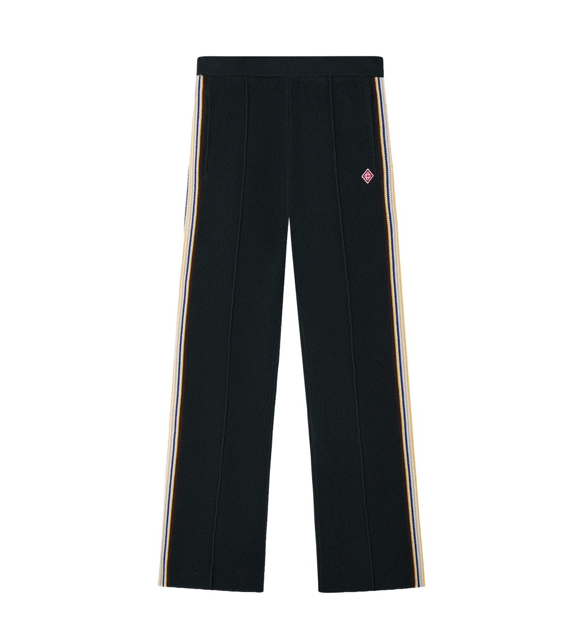 Cafe Culture Wollen Track Pants Marineblauw