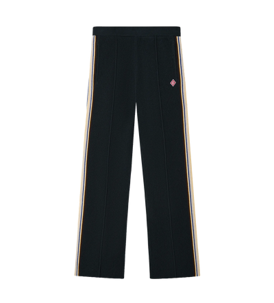 Cafe Culture Wollen Track Pants Marineblauw