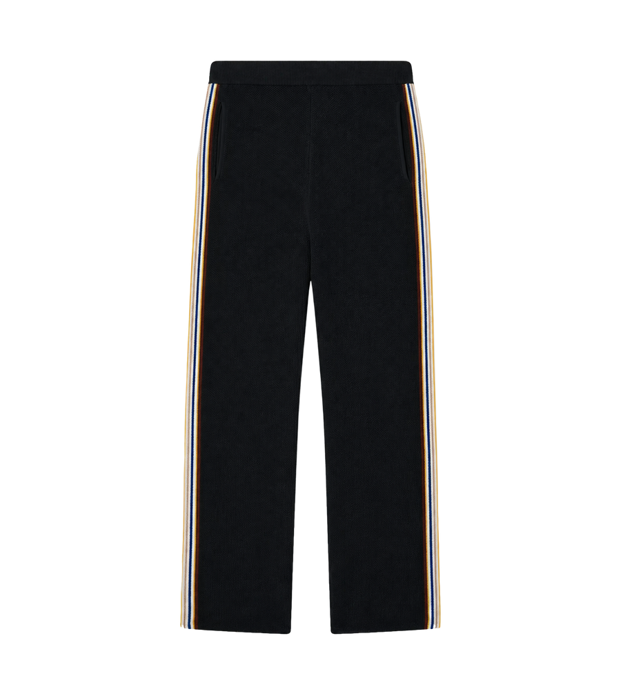 Cafe Culture Wollen Track Pants Marineblauw