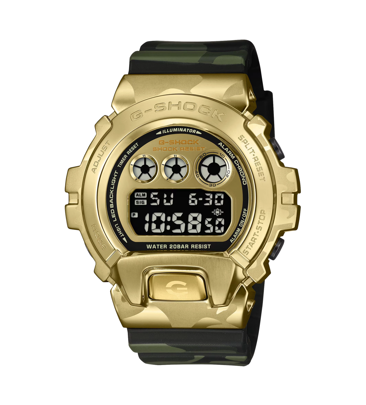 GM-6900CMG-3 By Robbin Gold Green camo