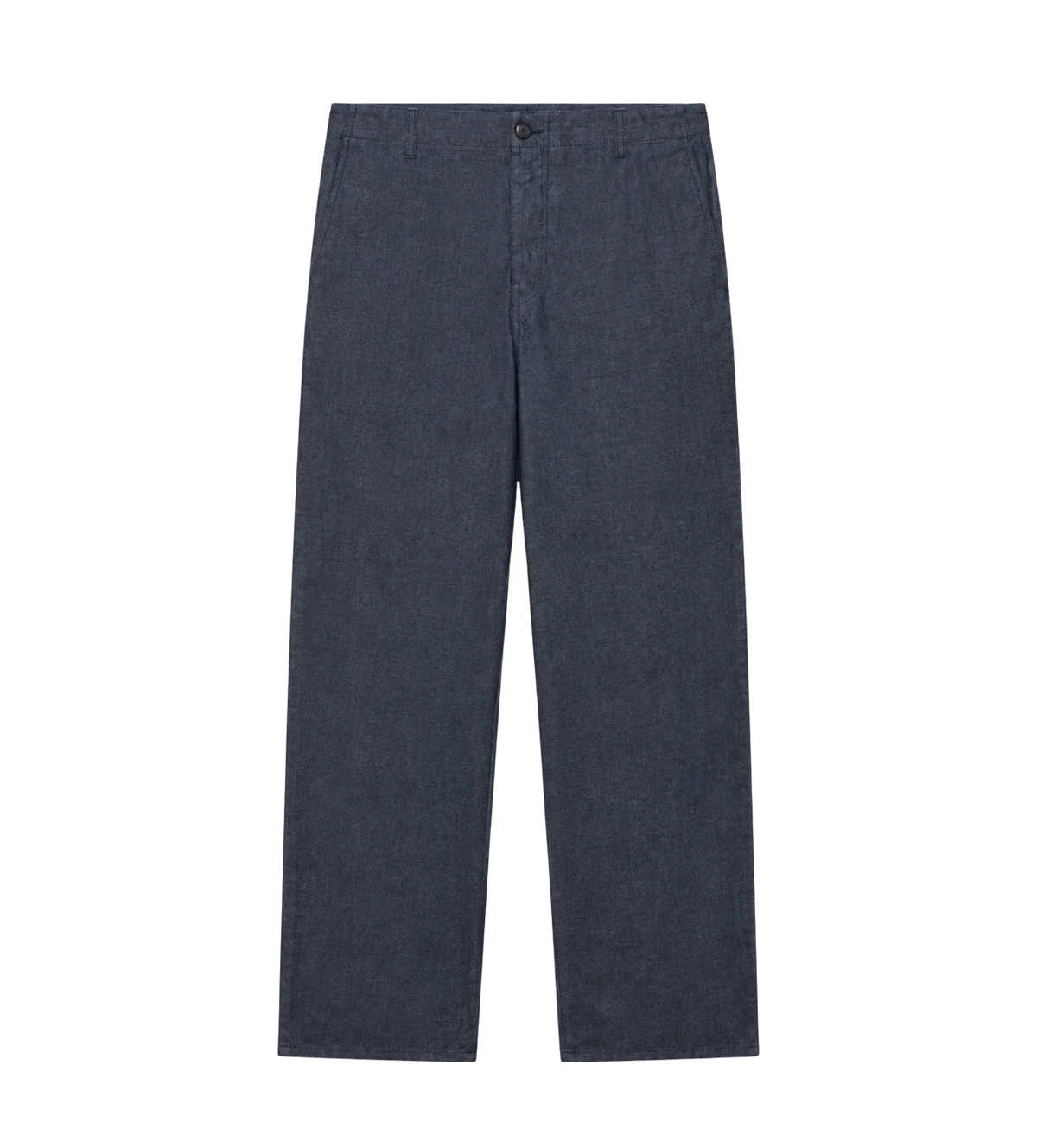 Chambray Five-Pocket Broek Indigo
