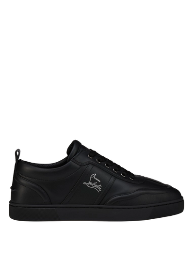 Retro-sneakers in zwart