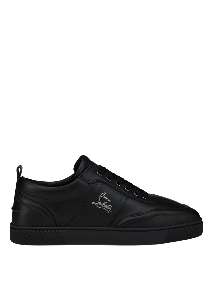 Retro-sneakers in zwart