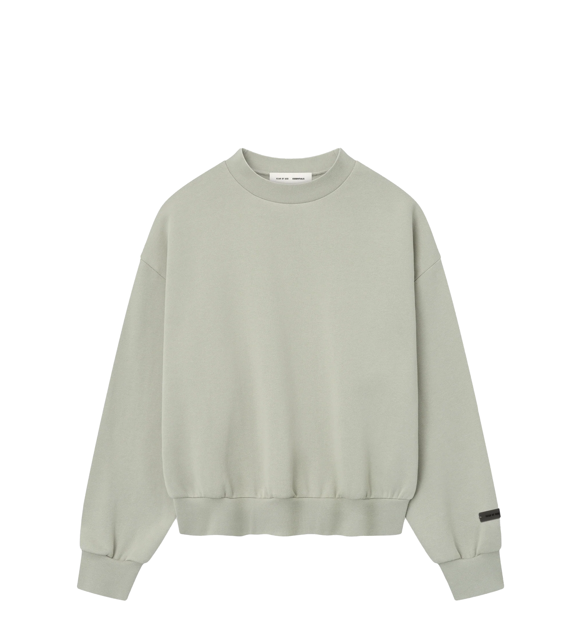 Fear of God ESSENTIALS Classic Fit Crewneck in Abbey Stone