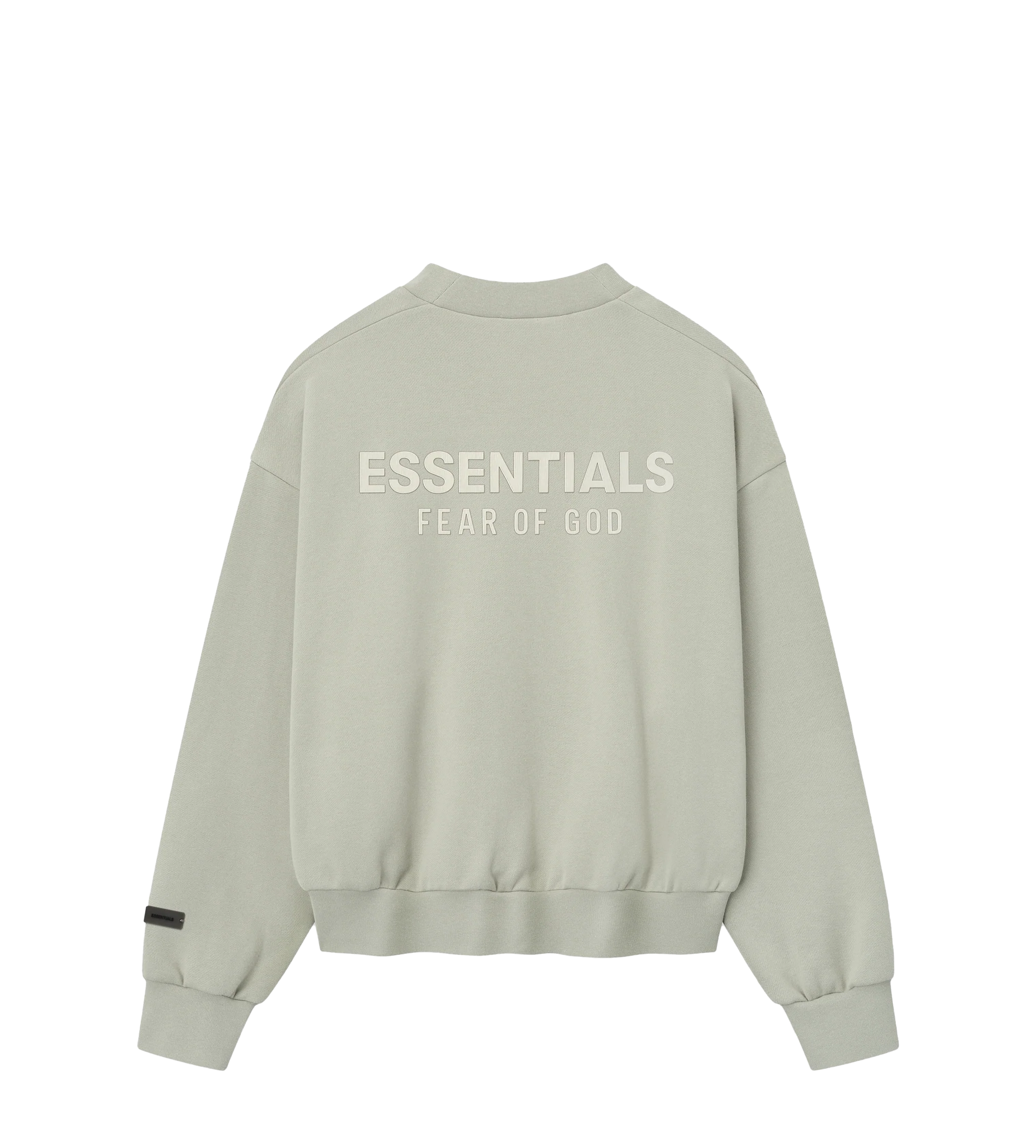 Fear of God ESSENTIALS Classic Fit Crewneck in Abbey Stone