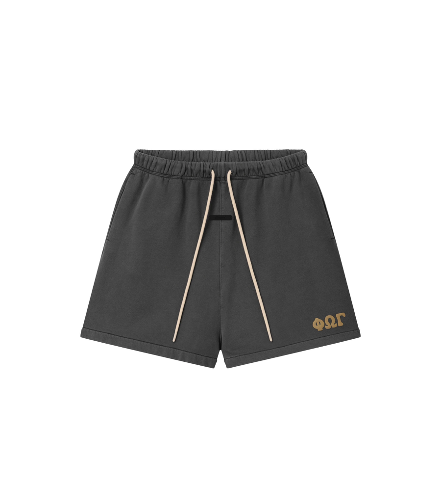 Classic Shorts Washed Iron Grey