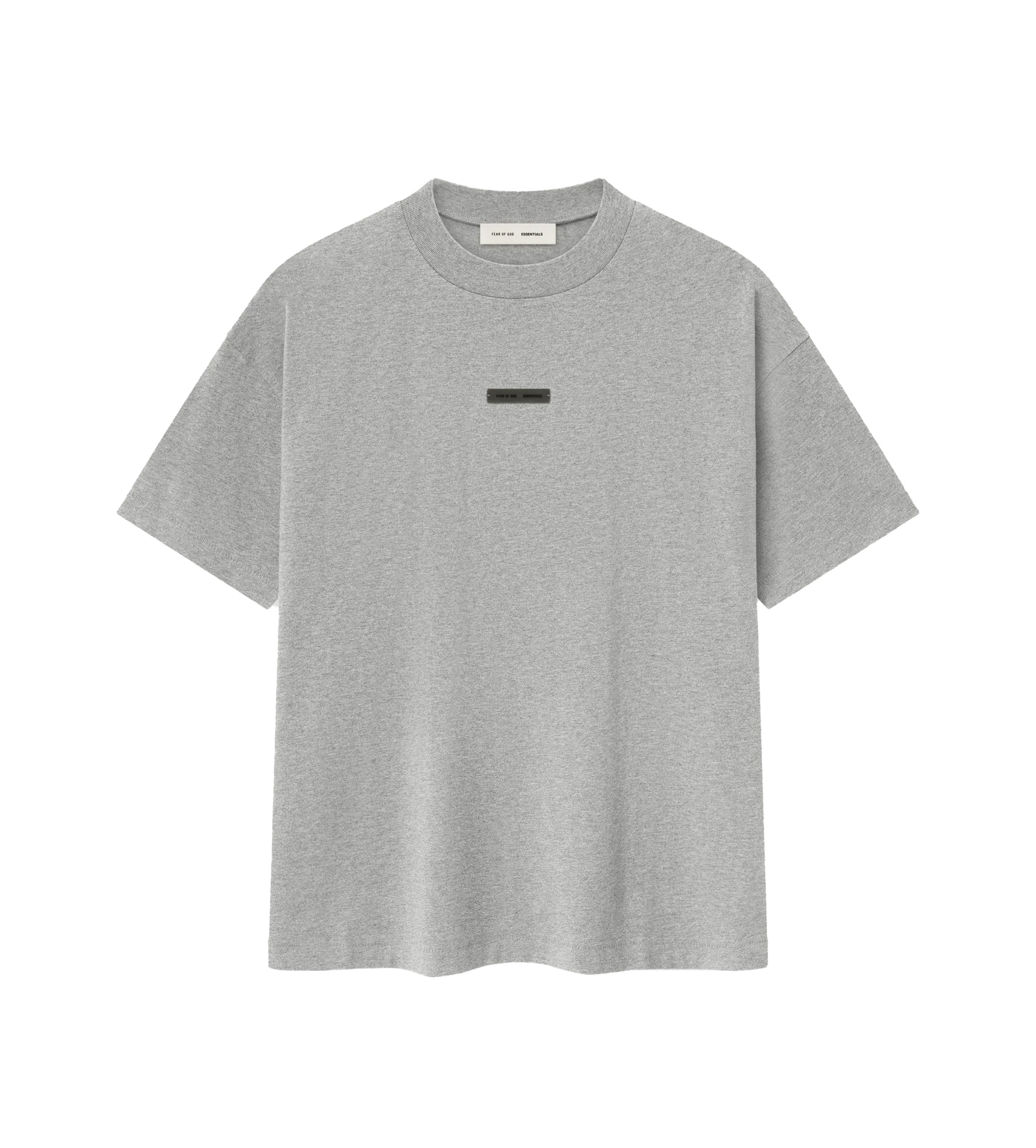 Fear of God ESSENTIALS Classic Tee in Concrete Heather