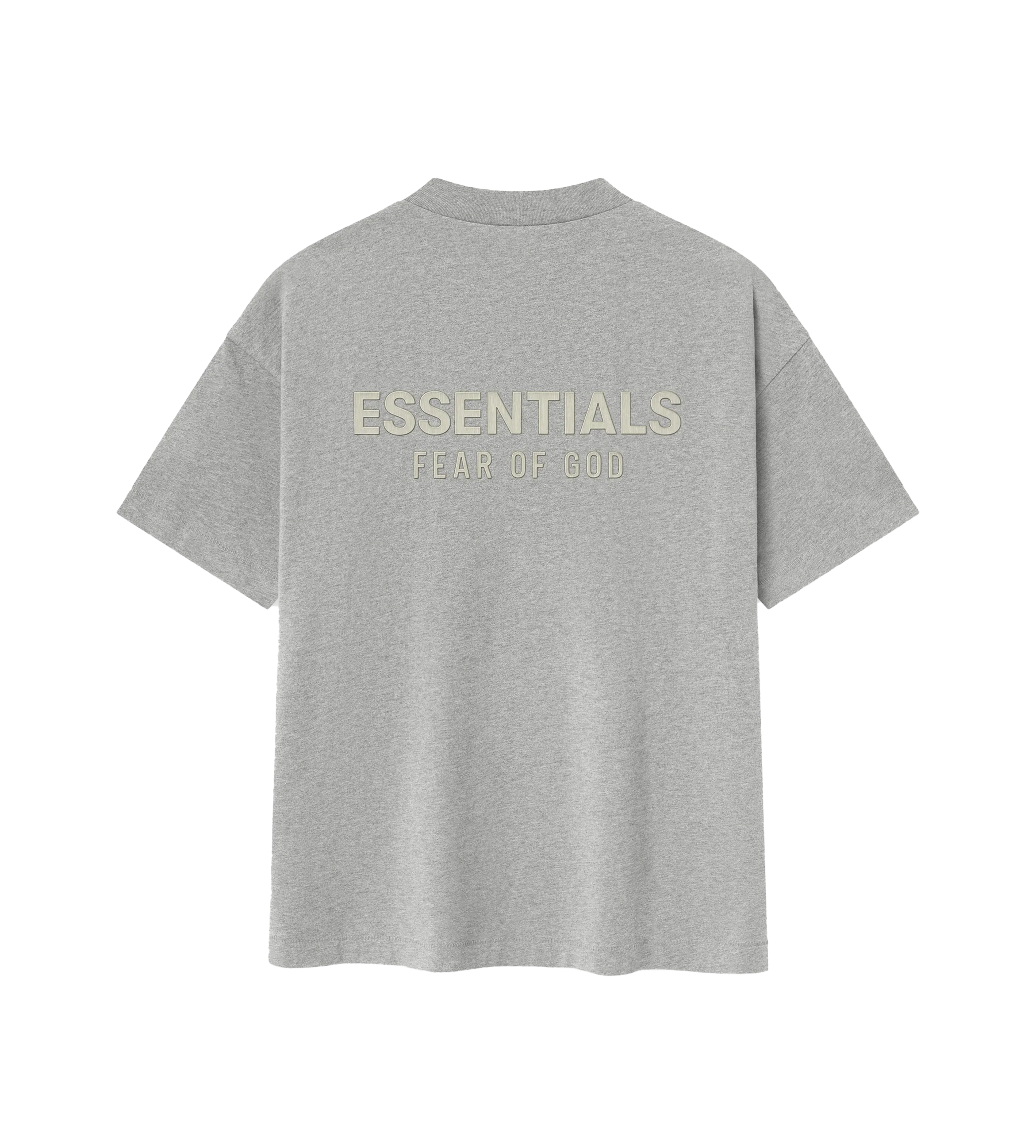 Fear of God ESSENTIALS Classic Tee in Concrete Heather