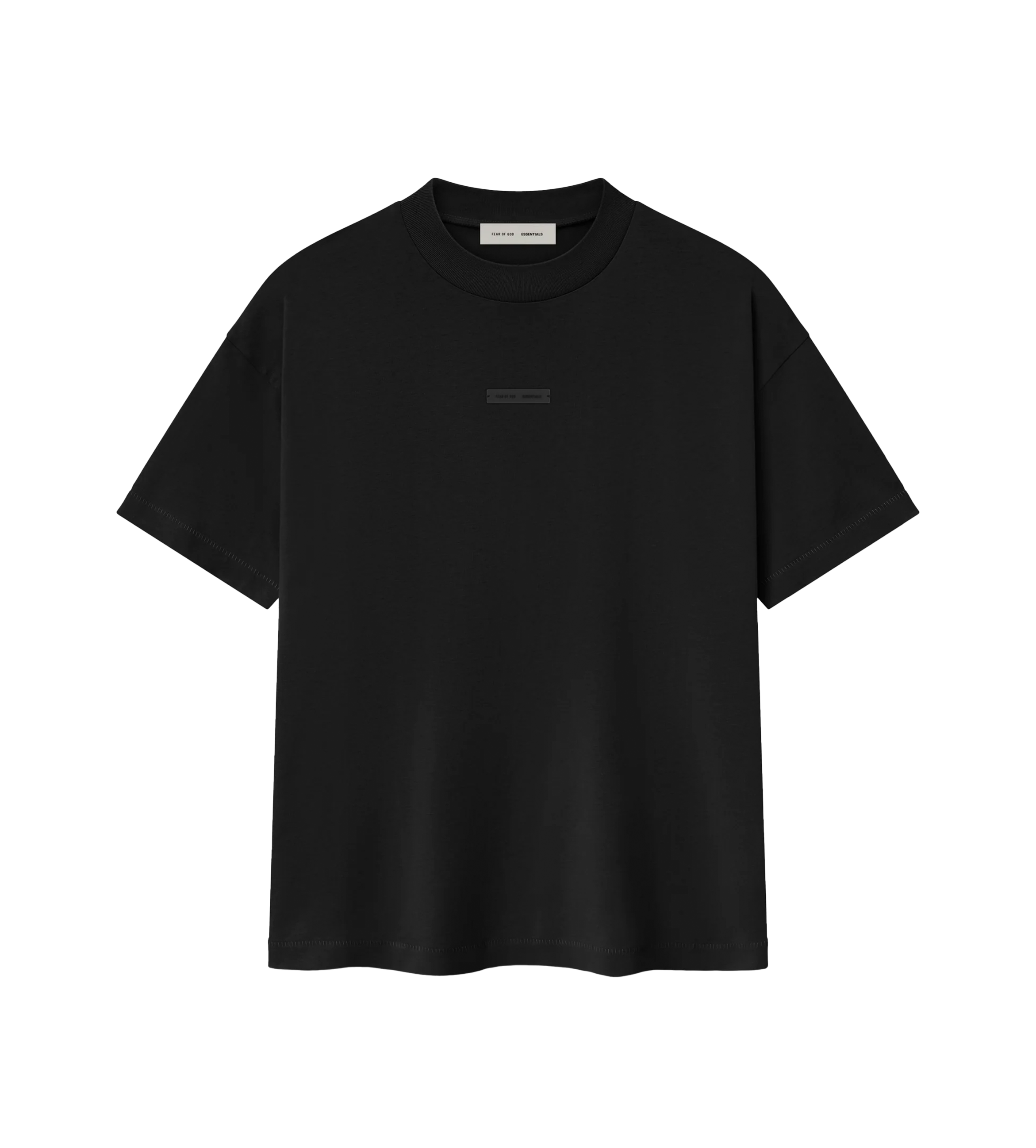 Fear of God ESSENTIALS Classic Tee in Jet Black