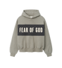 Cropped Relaxed Panelled Hoodie Seal Heather / Iron Grey